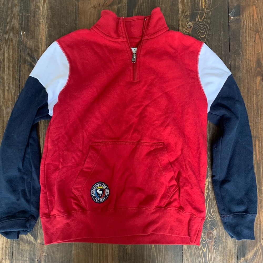 Abercrombie 1/4 quarter zip sweatshirt